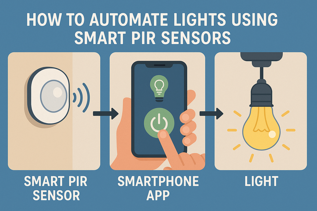 How to Automate Lights Using Smart PIR Sensors