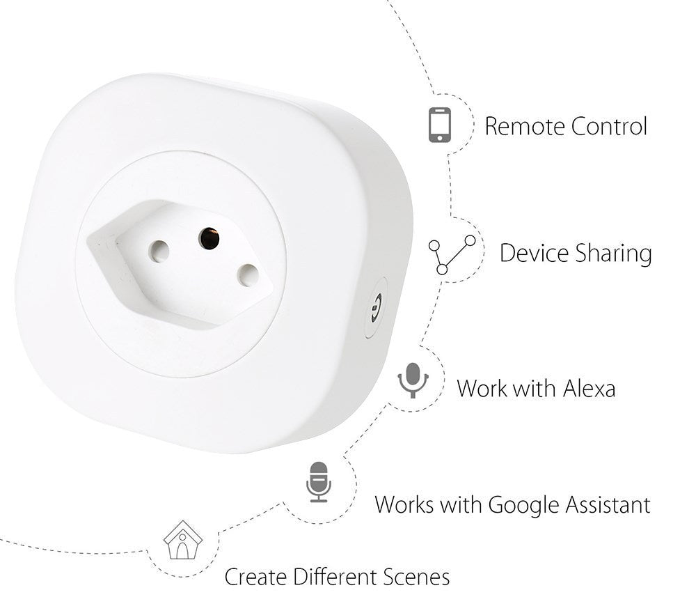 Smart Socket Plug for Easy Home Automation Control