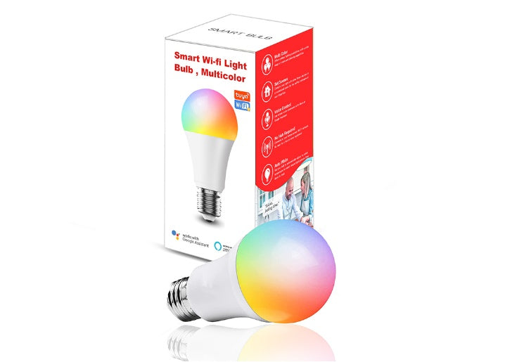 Smart A19 LED Bulb for Colorful Home Lighting