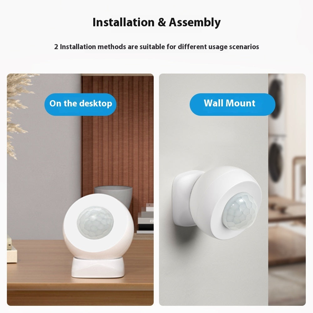 ZigBee Smart PIR Motion Sensor for Home Security